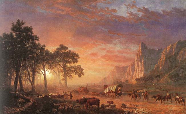 Albert Bierstadt Oregon Trail